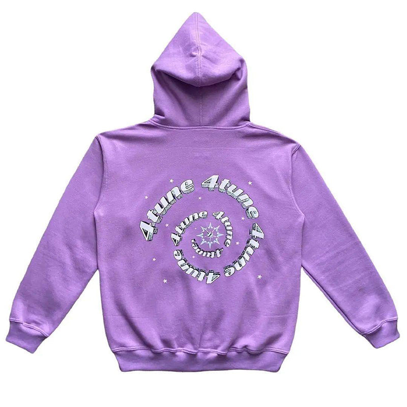 Graphic Zipper Hoodie
