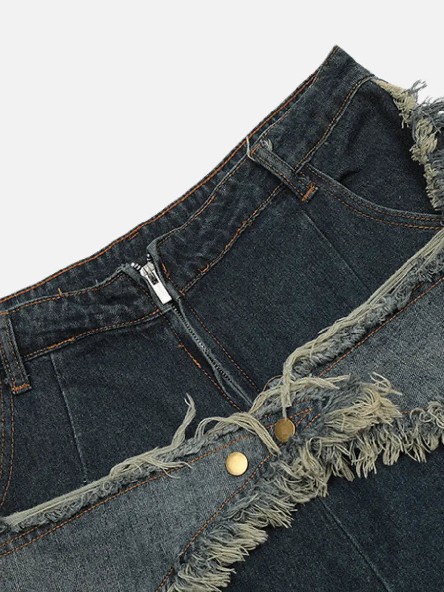 Denim Star Jorts, Y2K, 90s - Tisso Clothing