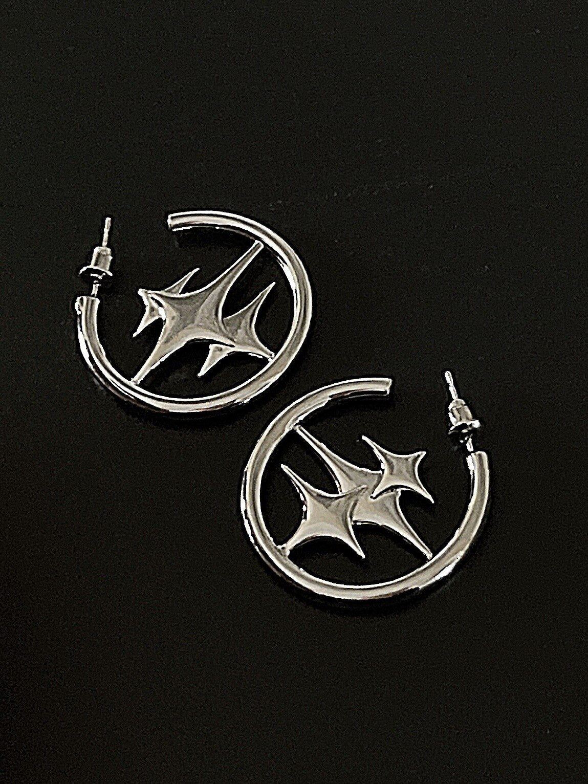 Star Cross Earrings